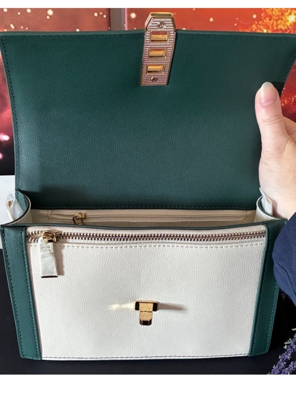 Bolvaint Paris NWT Leonie Leather Crossbody Clutch with Dust Bag, Retails $1,900 - Picture 8 of 15